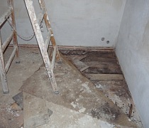 oprava podloží - vyrovnání podlahy