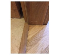 Lepení podlahových lišt 3