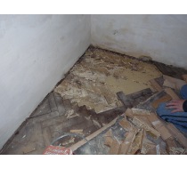 Renovace staré dřevěné podlahy 1